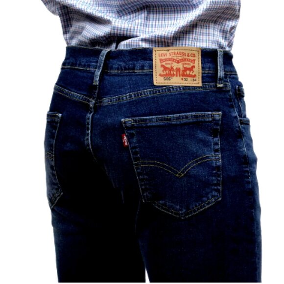 Brand New Men's LEVIS 505 Regular Fit Jeans - Picture 4 of 8